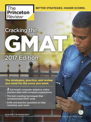 cover image of Cracking the GMAT with 2 Computer-Adaptive Practice Tests, 2017 Edition